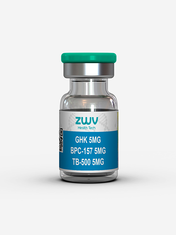 Blend Glow Reparador de Lesões: BPC-157 5mg, TB-500 5mg e GHK 5mg