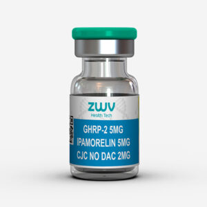 Blend CJC-1295, Ipamorelin, GHRP-2 – Aumento de Massa Muscular e Energia + Diluente